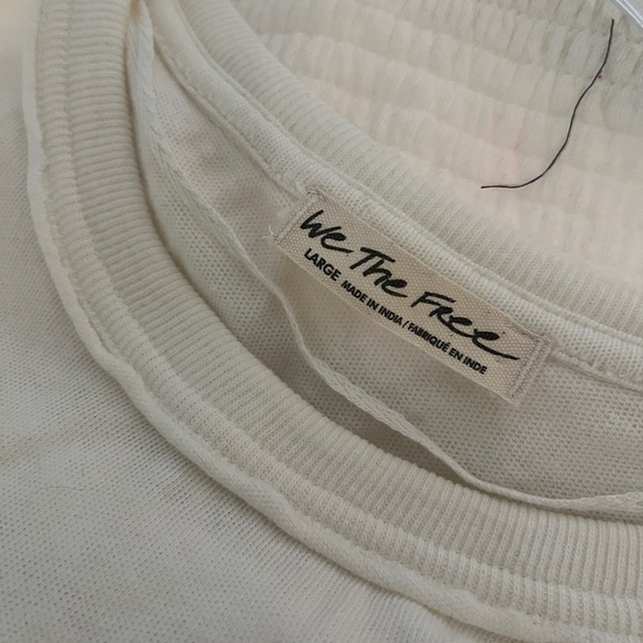 Free People We The Free Sport Tee WHITW - Picture 6 of 6
